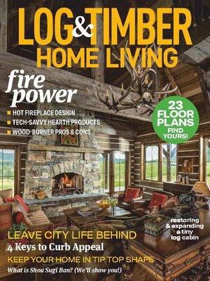 cover image of Log and Timber Home Living